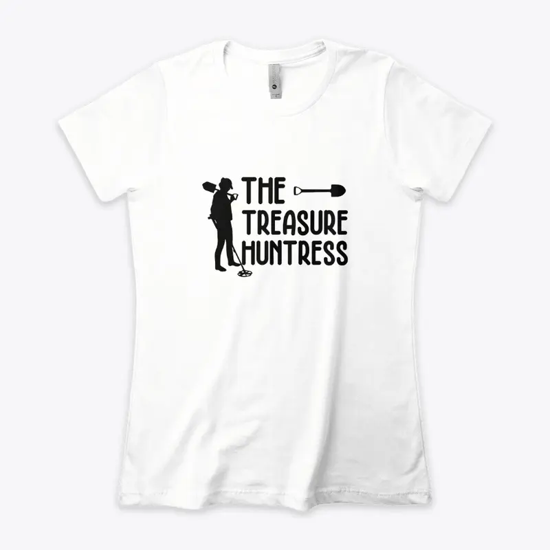 The Treasure Huntress - Black Design