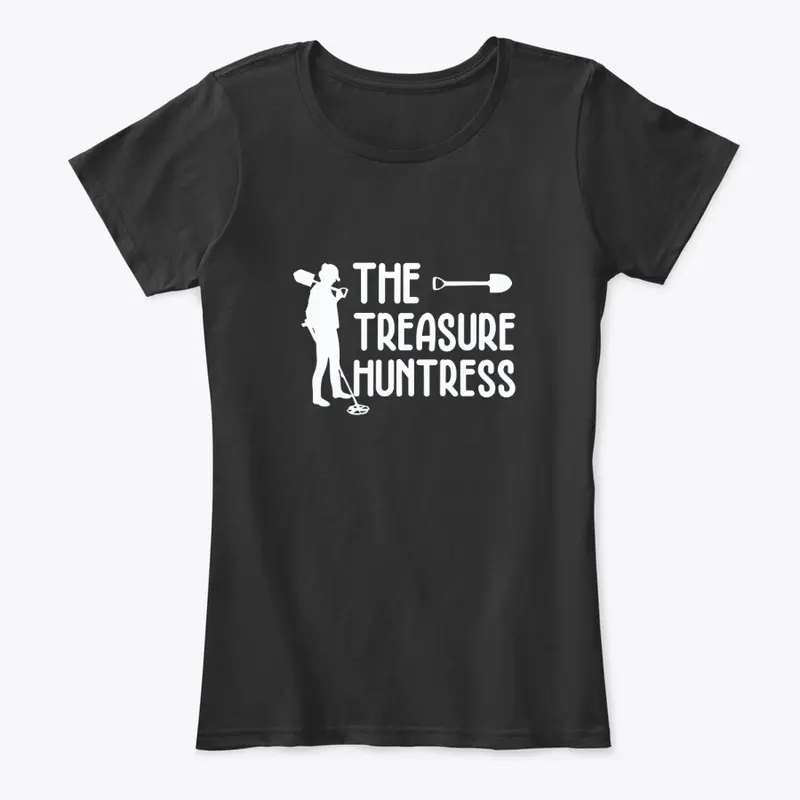 The Treasure Huntress - White Design