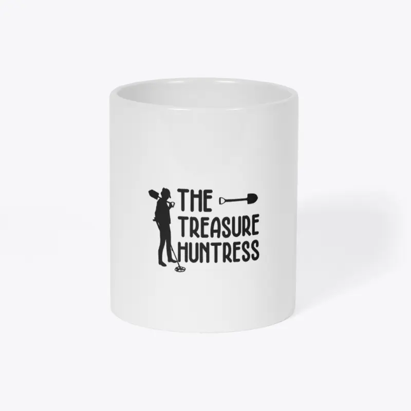 The Treasure Huntress - Black Design