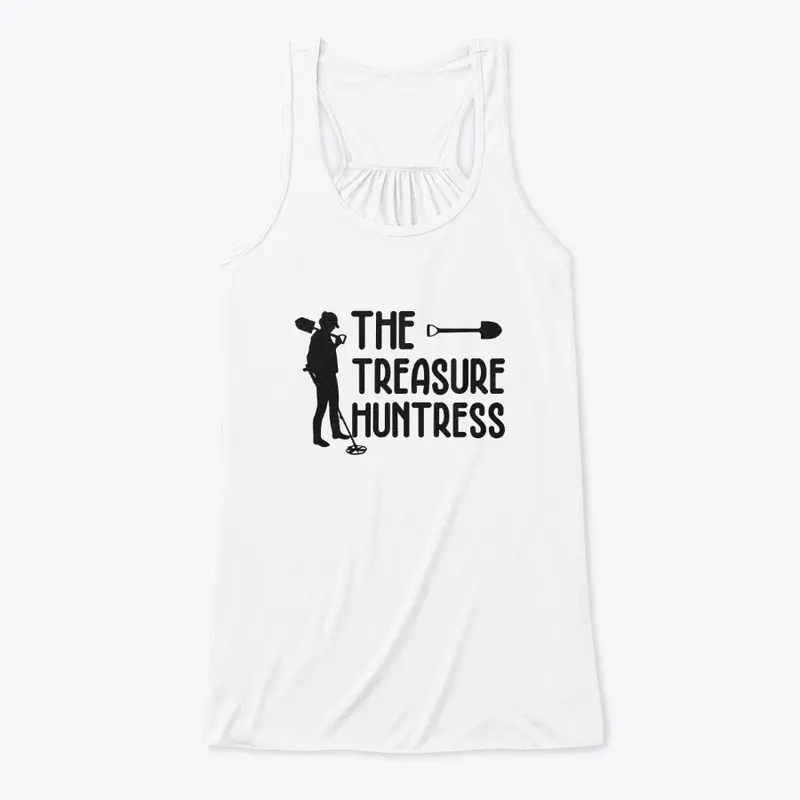 The Treasure Huntress - Black Design