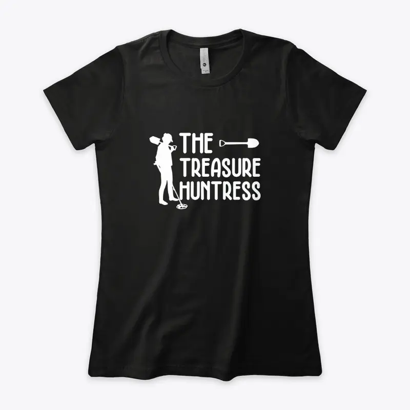 The Treasure Huntress - White Design